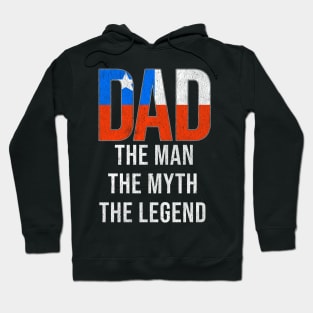 Chilean Dad The Man The Myth The Legend - Gift for Chilean Dad With Roots From Chilean Hoodie